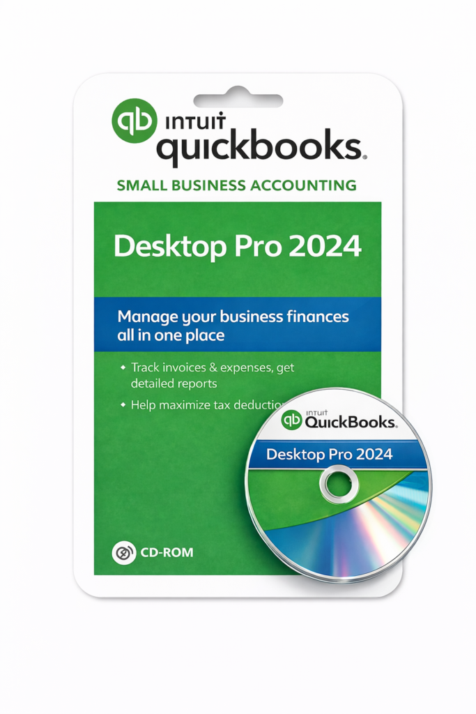 QuickBooks Desktop Pro 2024 cd version