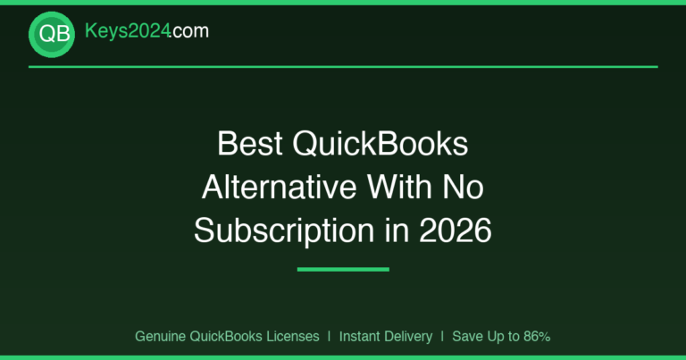 Best QuickBooks Alternative With No Subscription in 2026