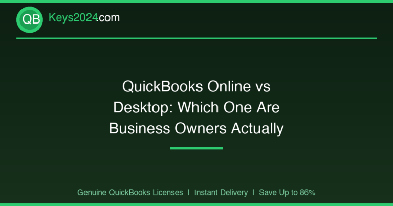 QuickBooks Online vs Desktop: Which One Are Business Owners Actually Happy With?