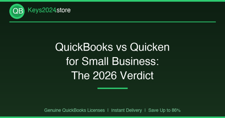 QuickBooks vs Quicken for Small Business: The 2026 Verdict